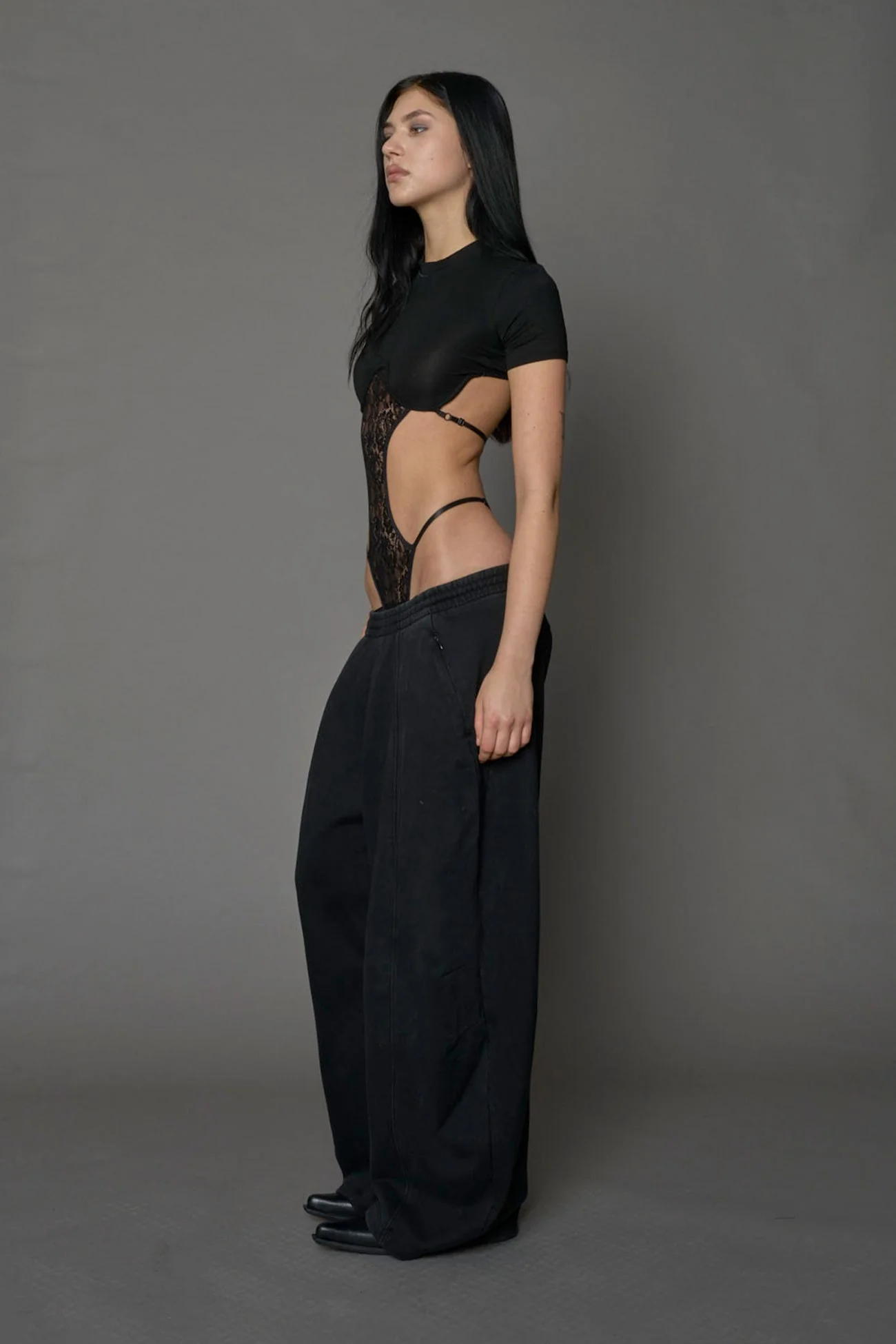 Lingerie T-Shirt Bodysuit - Image 2