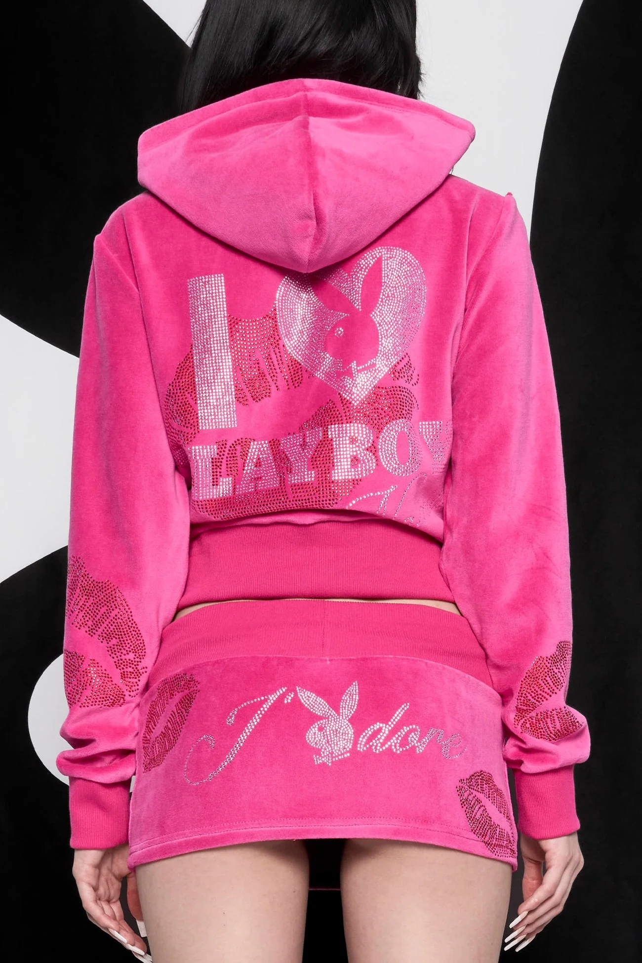 Love Velour Zip Up Jacket - Image 12