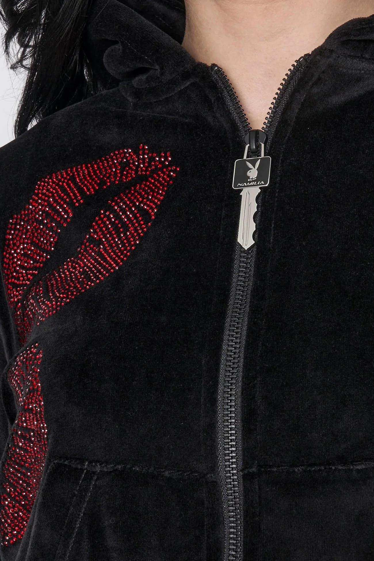 Love Velour Zip Up Jacket - Image 5