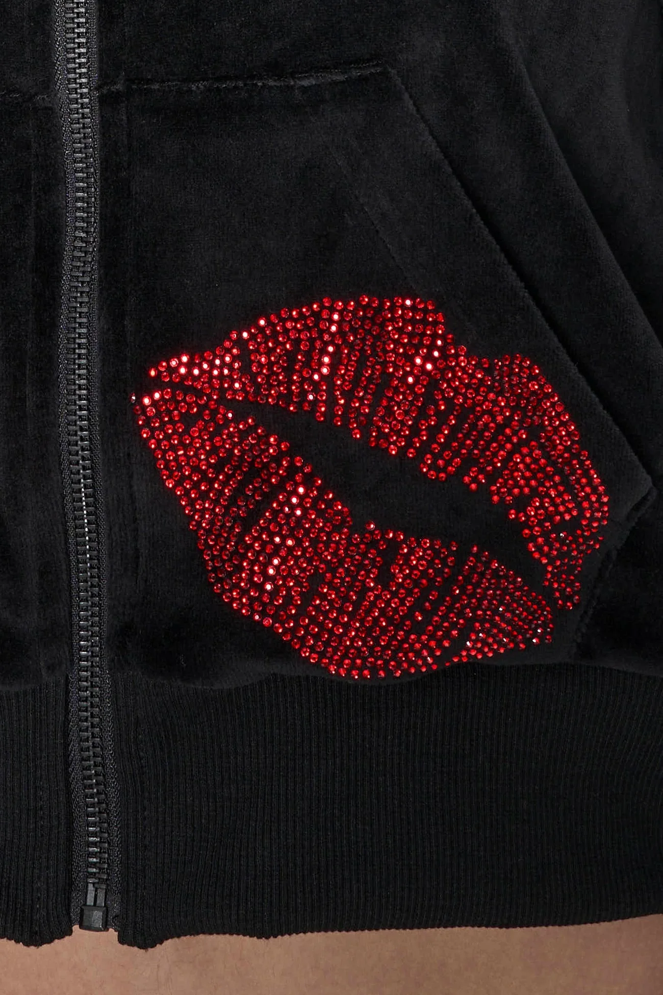 Love Velour Zip Up Jacket - Image 9