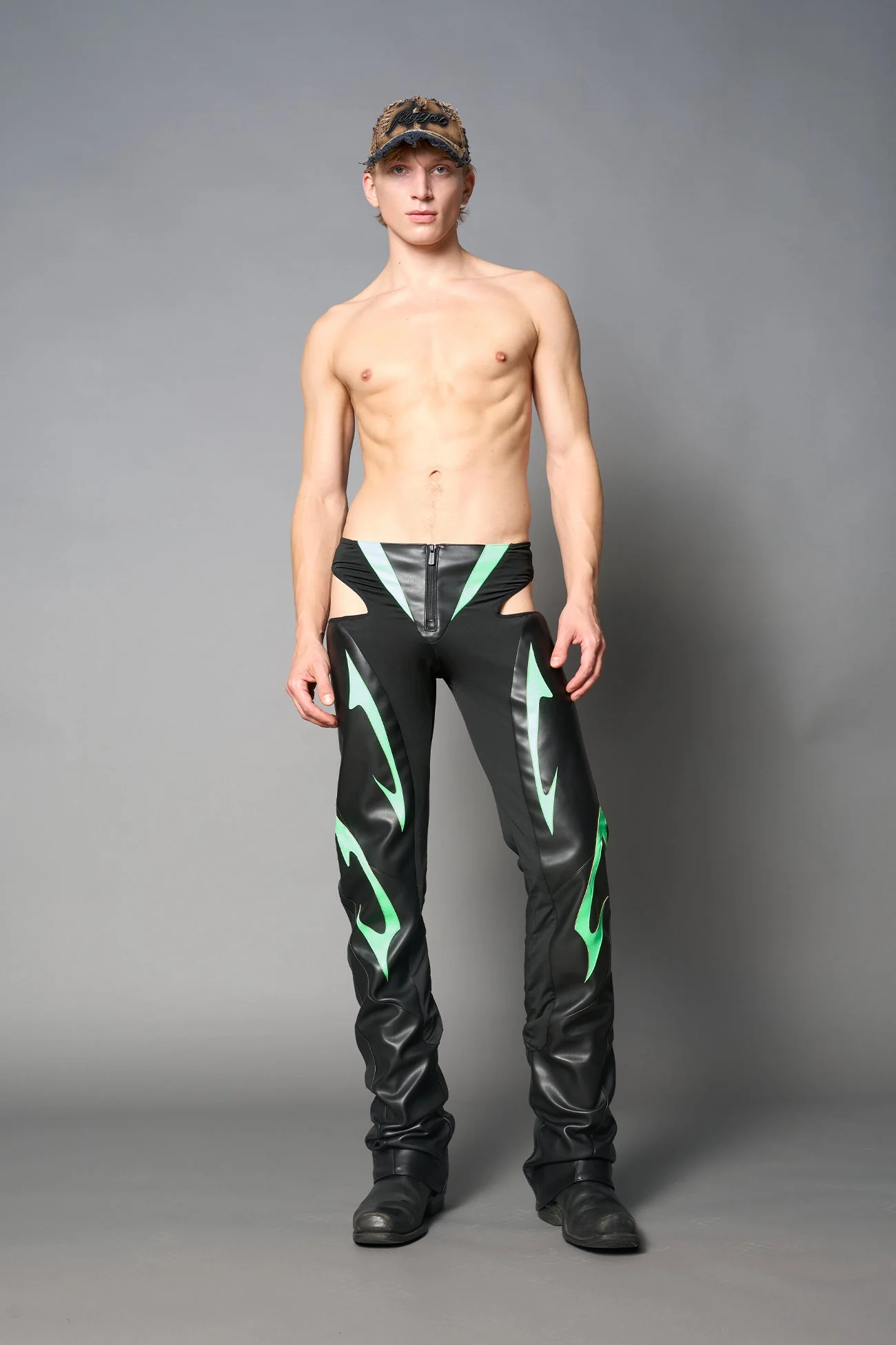 Moto Cut Out Pants - Image 14