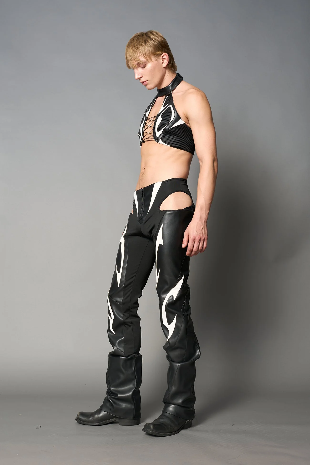Moto Cut Out Pants - Image 26