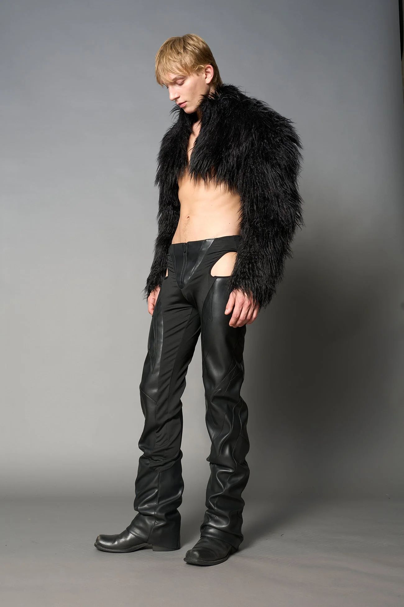 Moto Cut Out Pants - Image 8