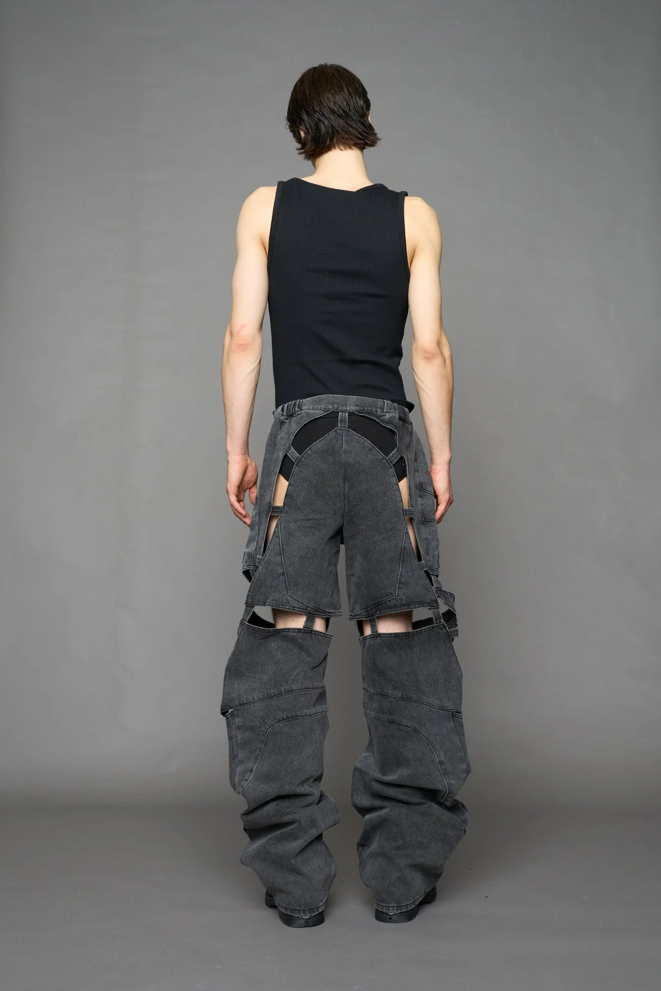 Moto Denim Floating Pants - Image 13