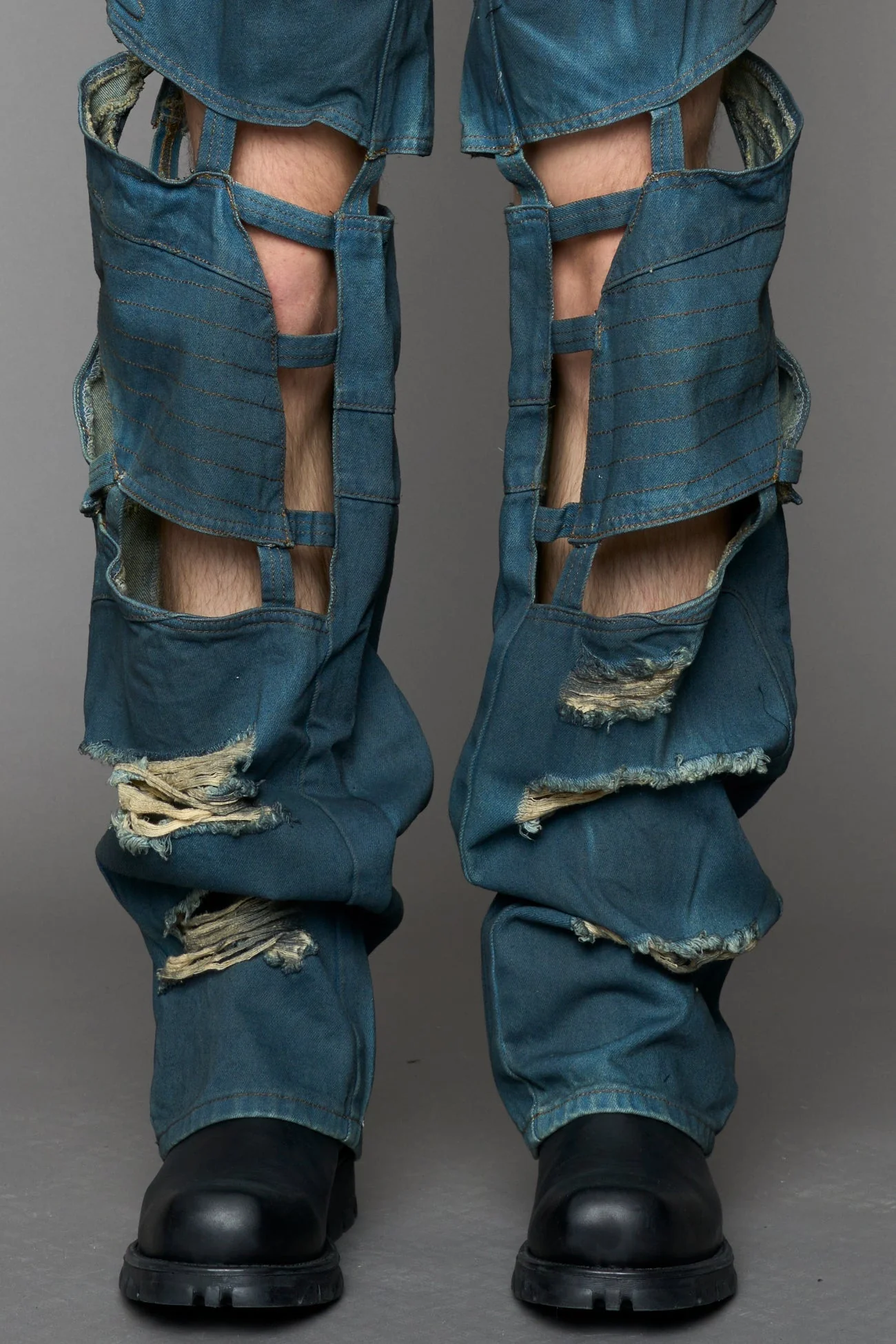 Moto Denim Floating Pants - Image 21