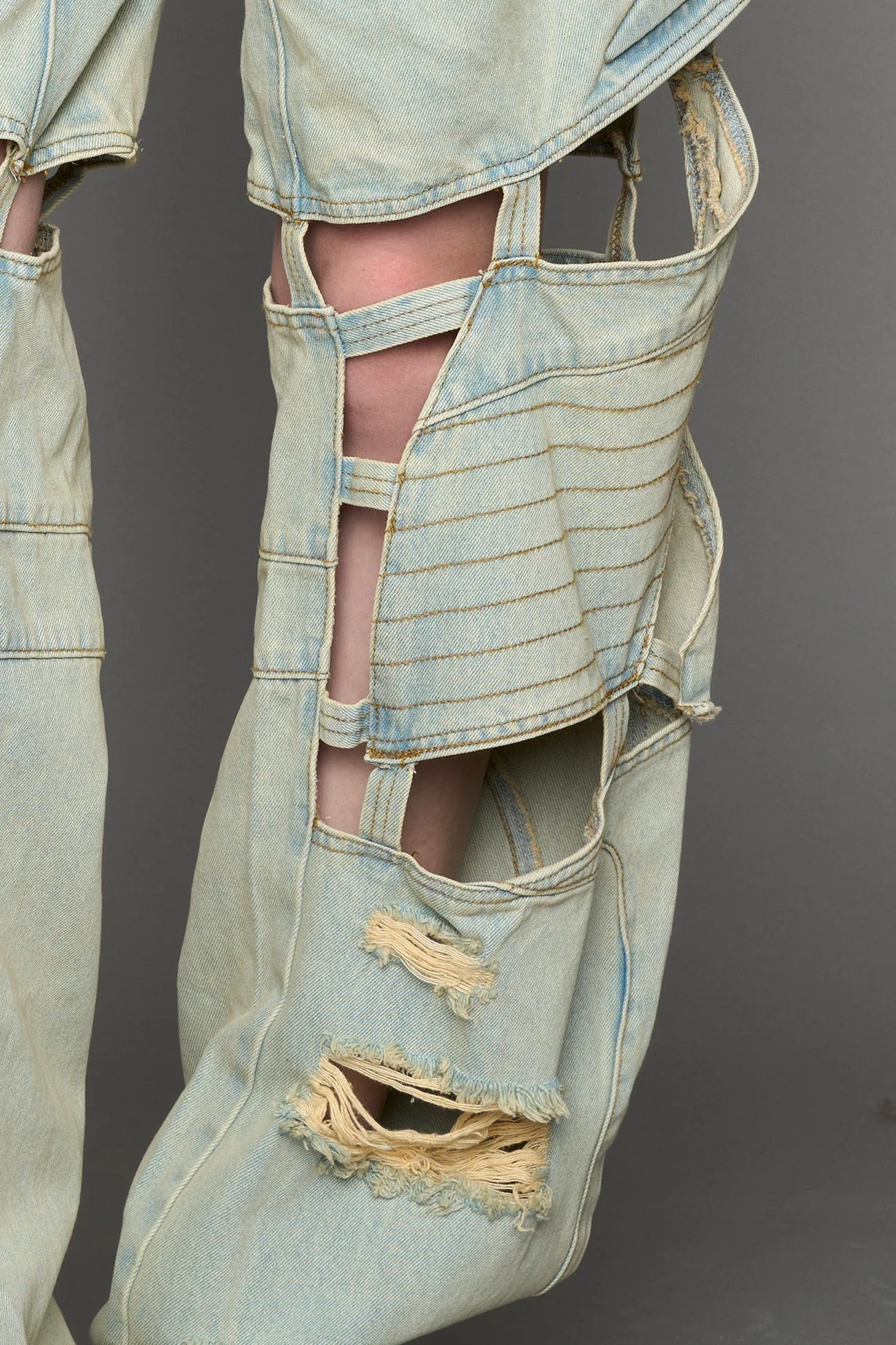 Moto Denim Floating Pants - Image 26