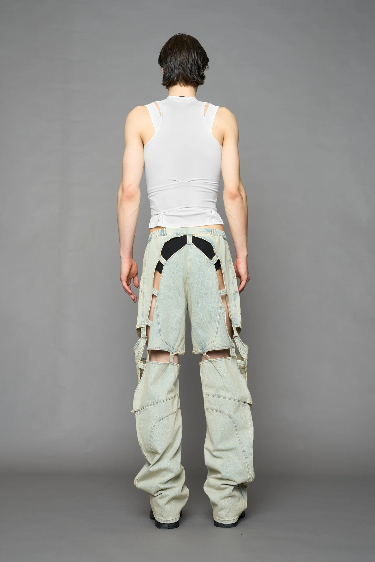 Moto Denim Floating Pants - Image 28