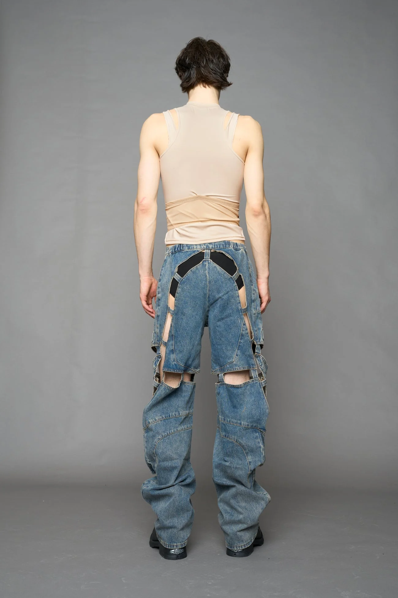Moto Denim Floating Pants - Image 37