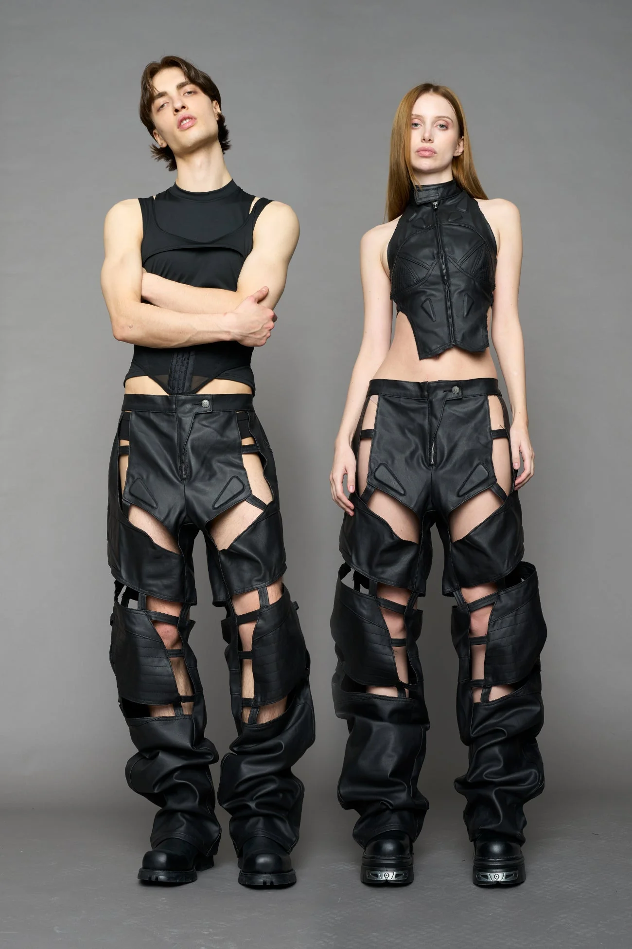 Moto Denim Floating Pants - Image 38