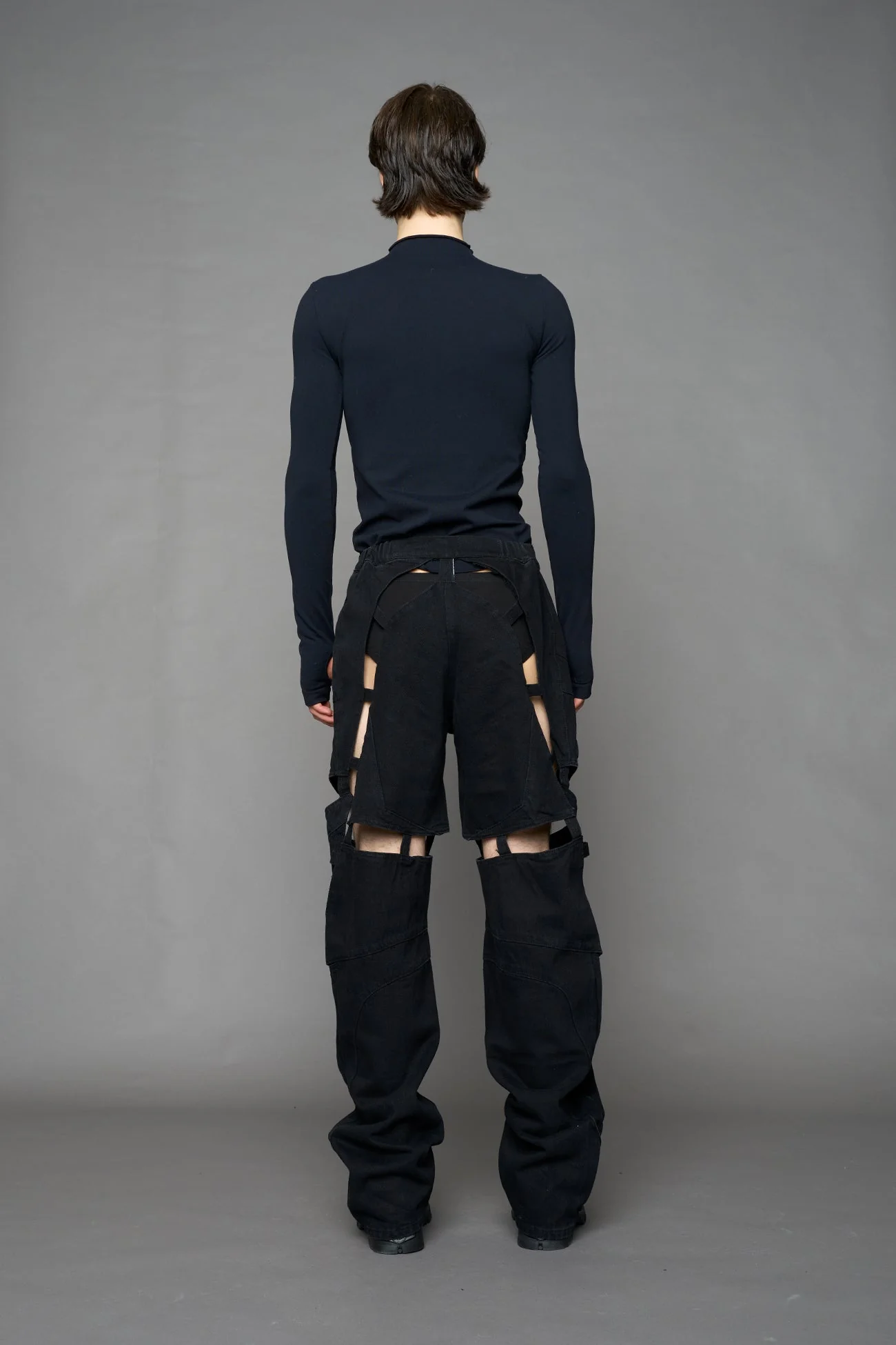 Moto Denim Floating Pants - Image 6