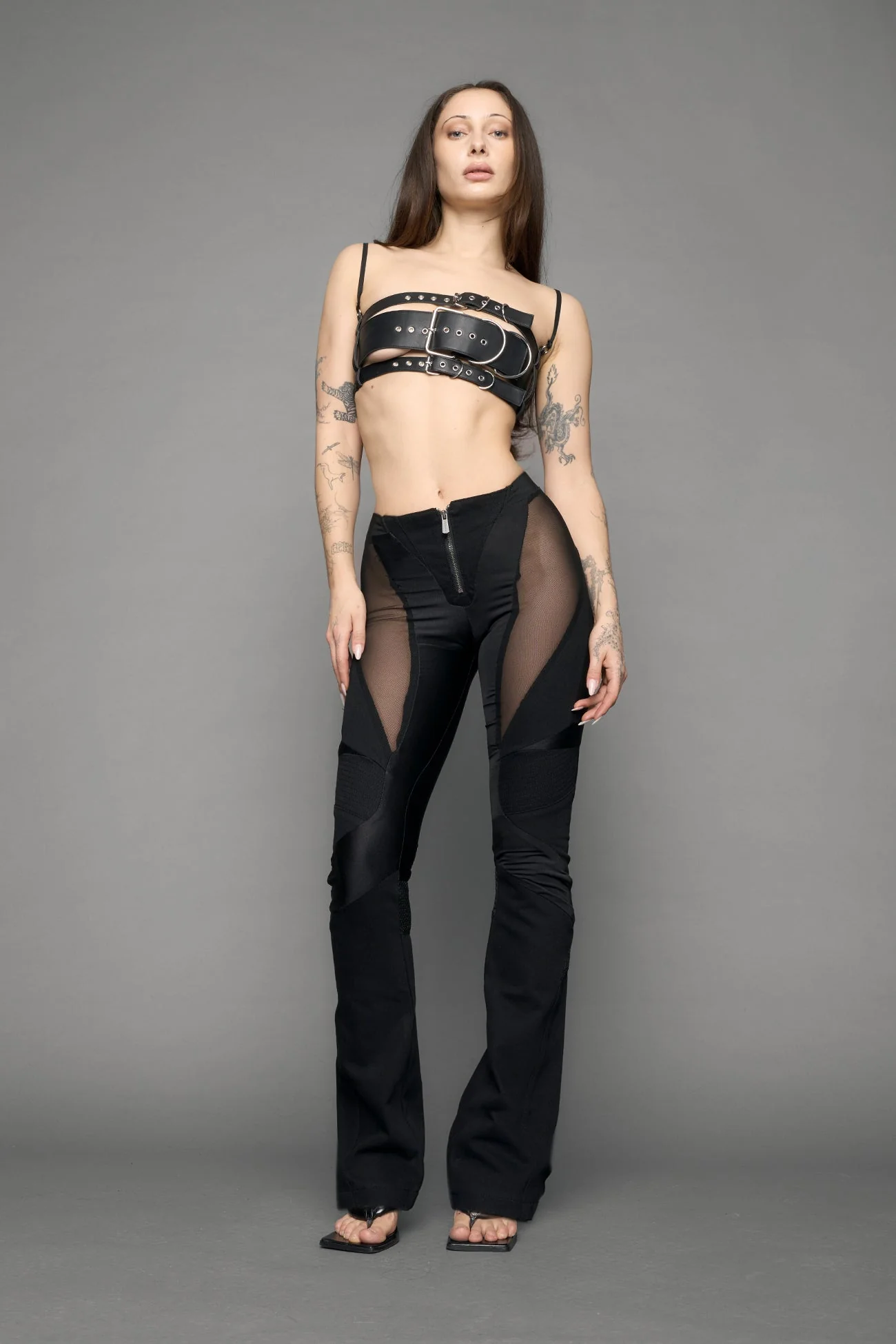 Moto Hybrid Mesh Pants