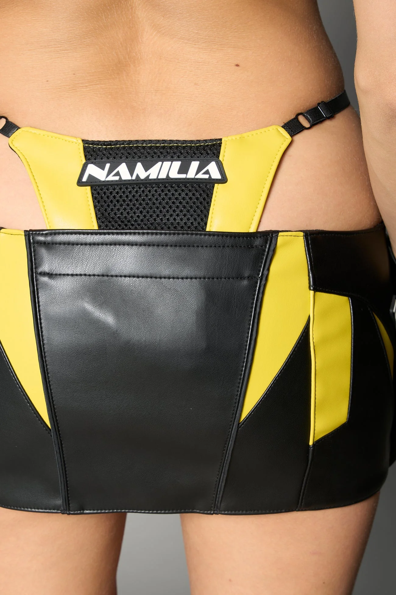 Moto Thong Micro Skirt - Image 24
