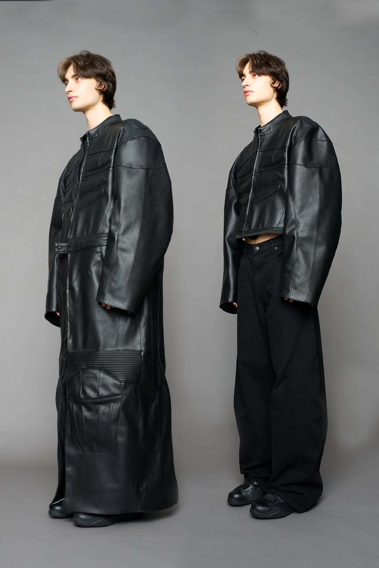 Detachable Motocross Long Coat - Image 6