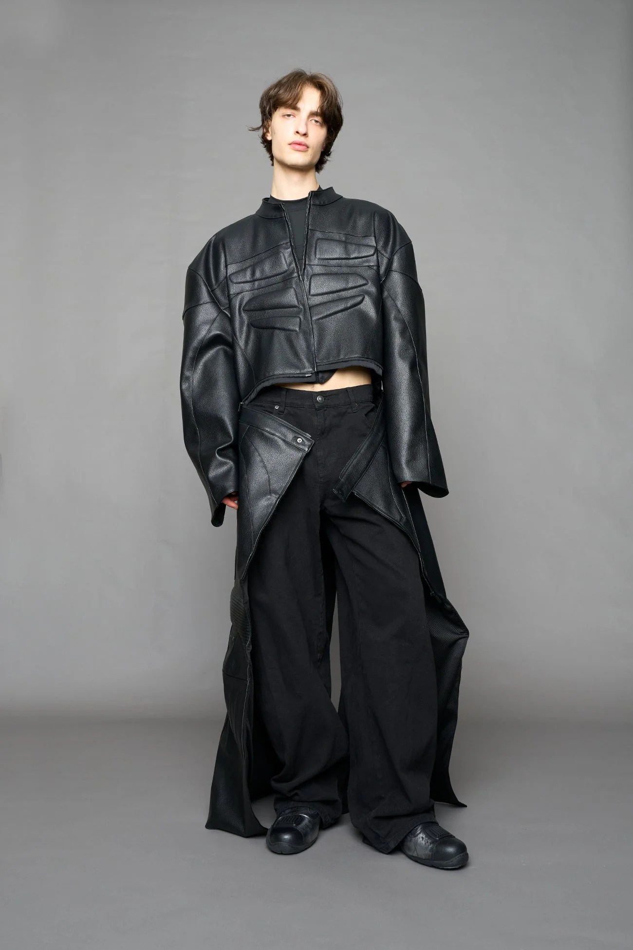 Detachable Motocross Long Coat - Image 7
