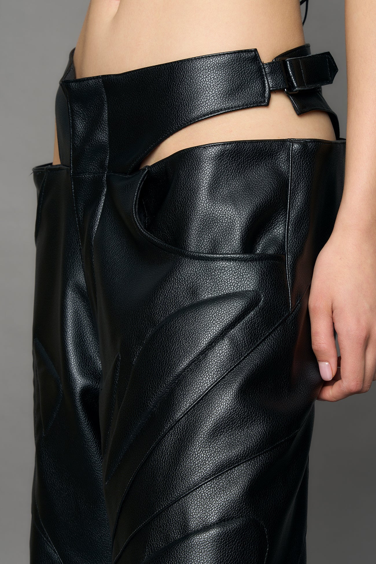 Octane Leather Panty Trousers - Image 7