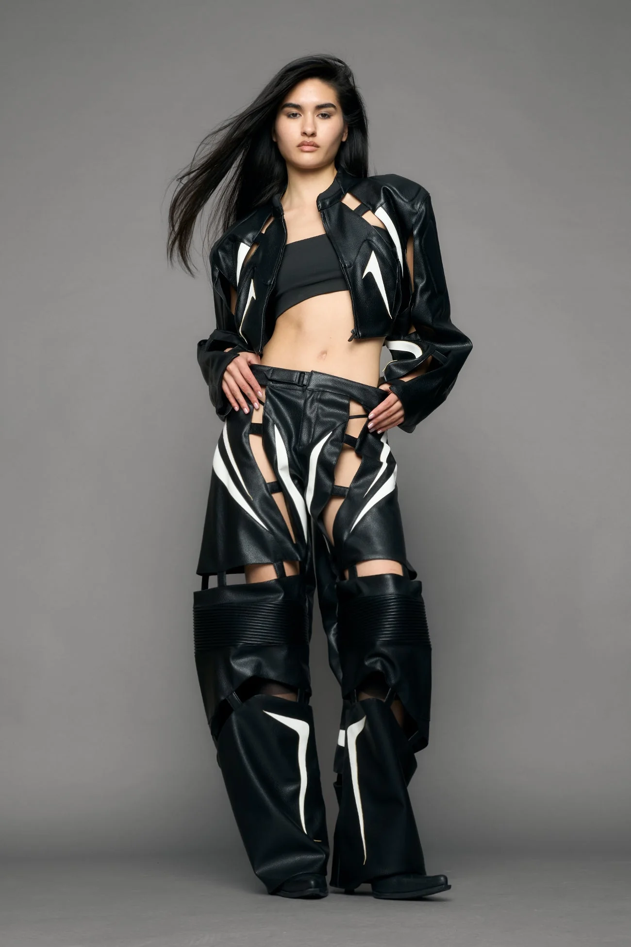 Octane Moto Floating Crop Jacket - Image 6