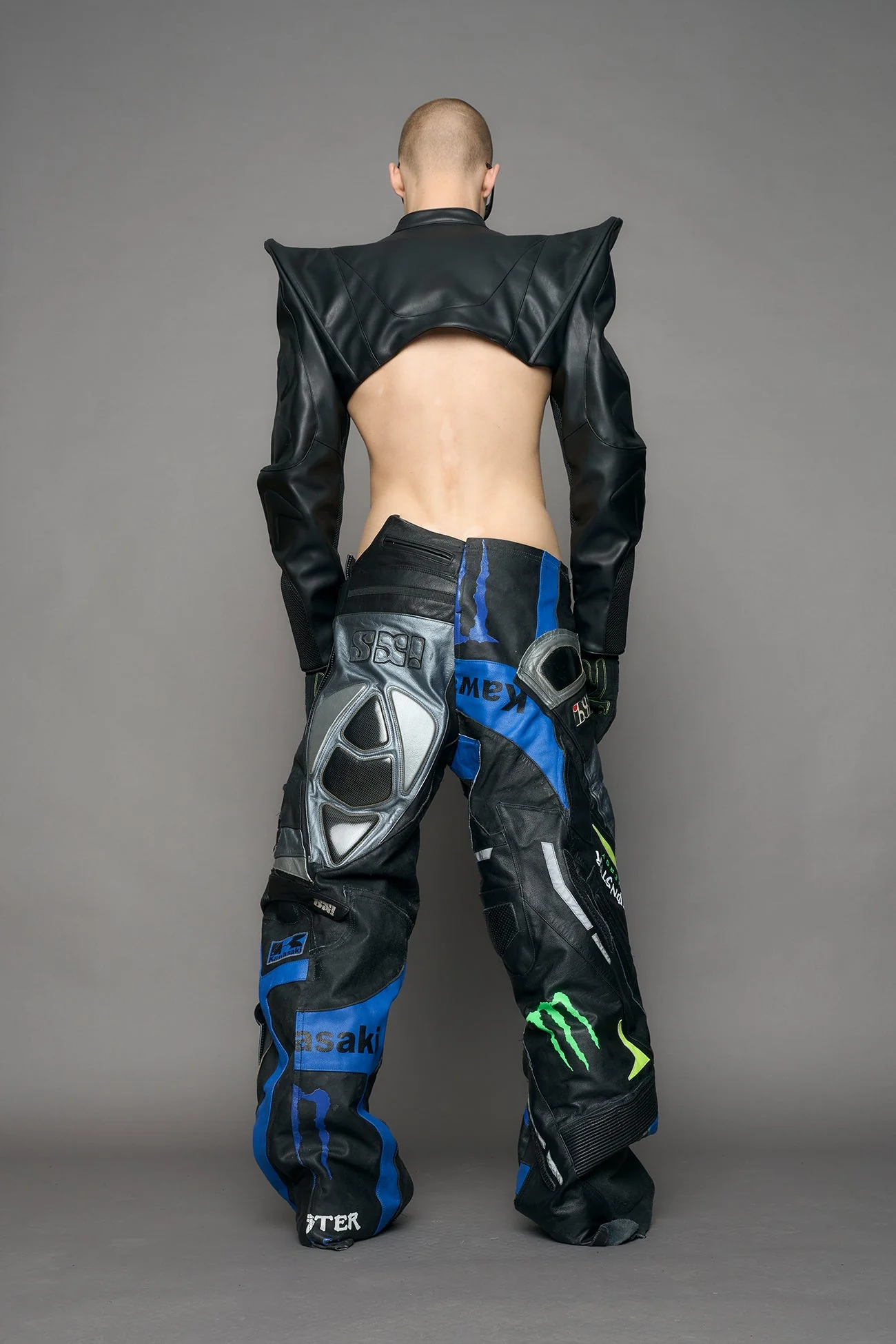 Octane Moto Spike Bolero Jacket - Image 10