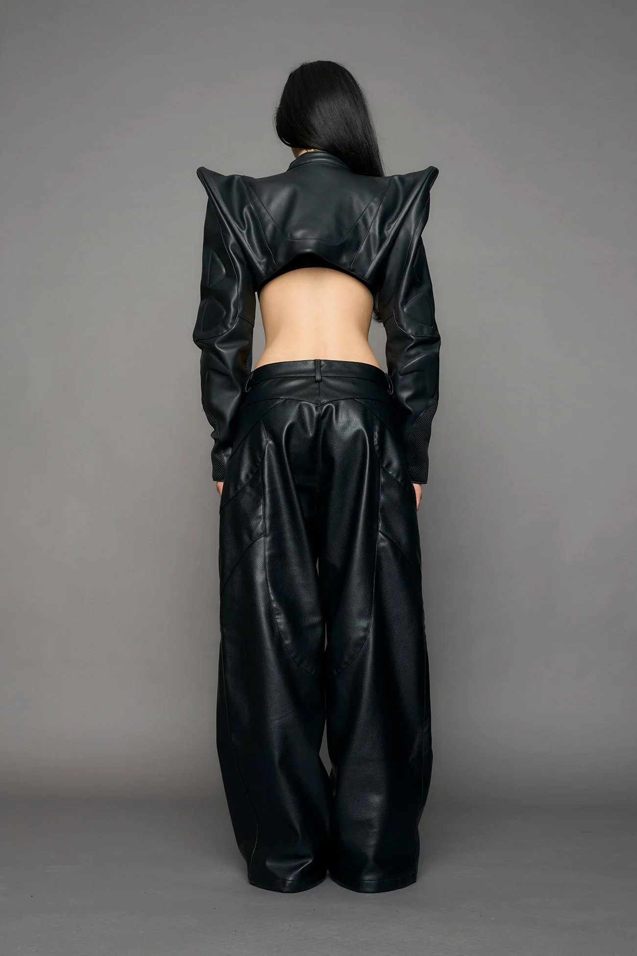 Octane Moto Spike Bolero Jacket - Image 6