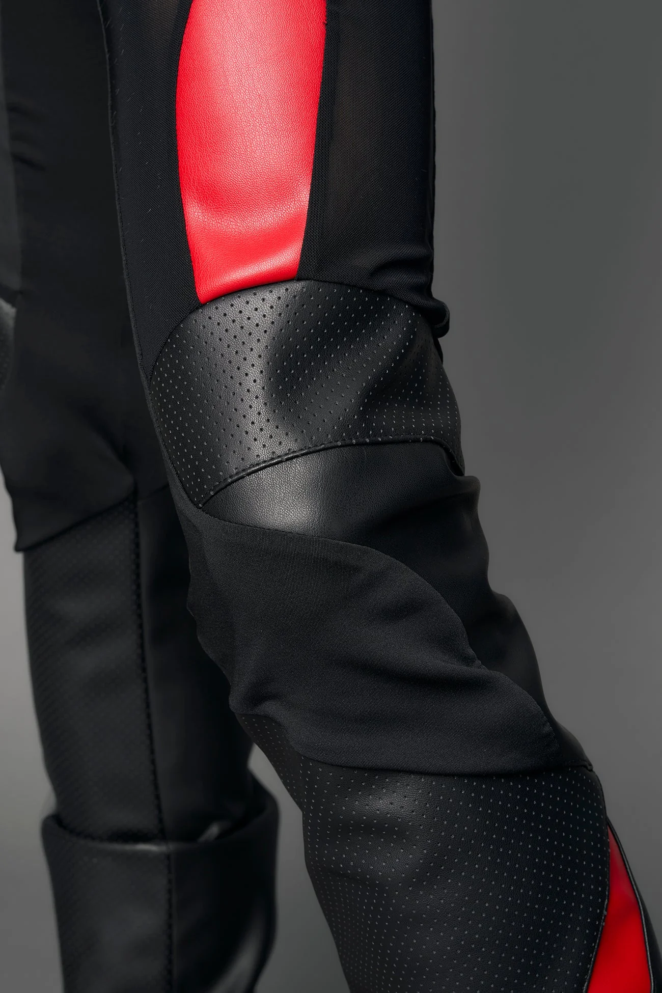 Perforated Moto Mesh Pants - Image 5