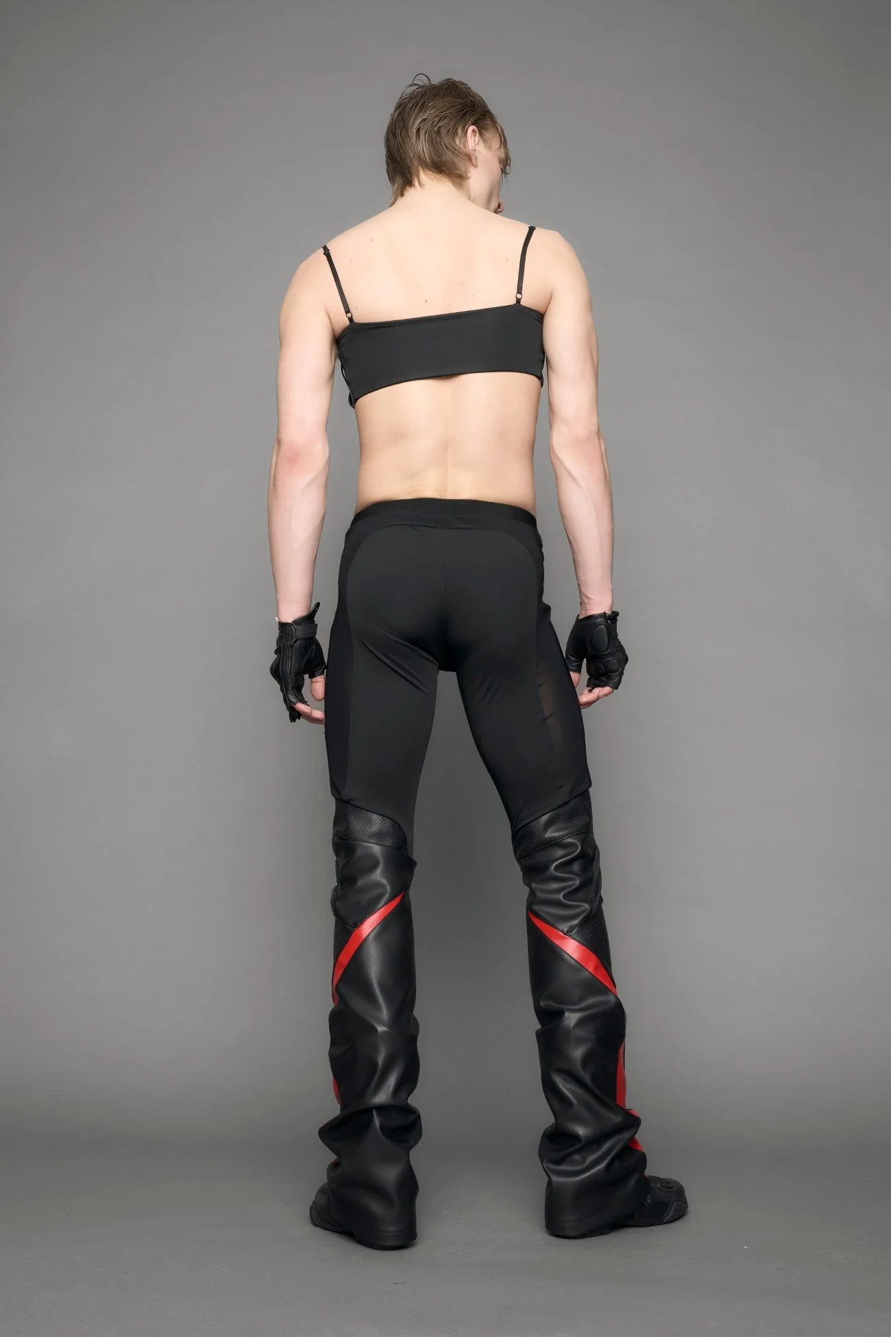 Perforated Moto Mesh Pants - Image 7