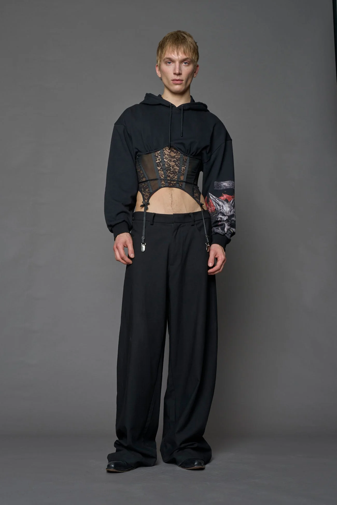 Rockstar Corset Hoodie - Image 13