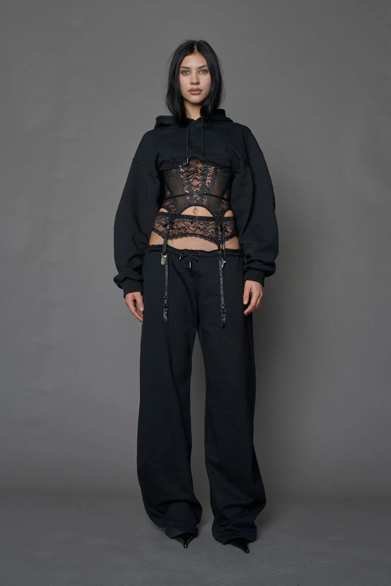 Rockstar Corset Hoodie - Image 2