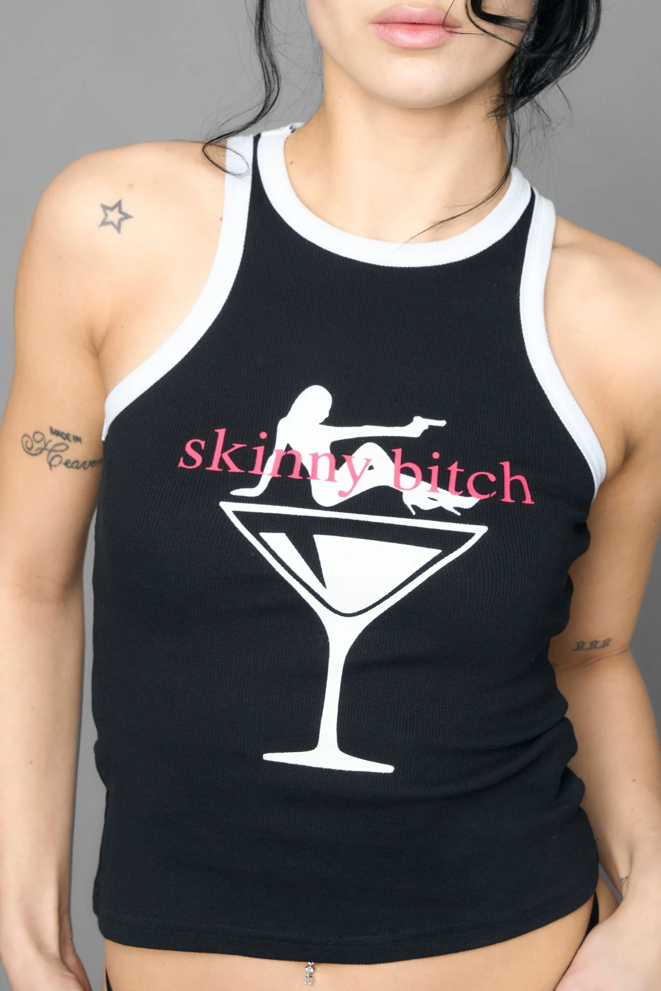 skinny b*tch tank top - Image 2