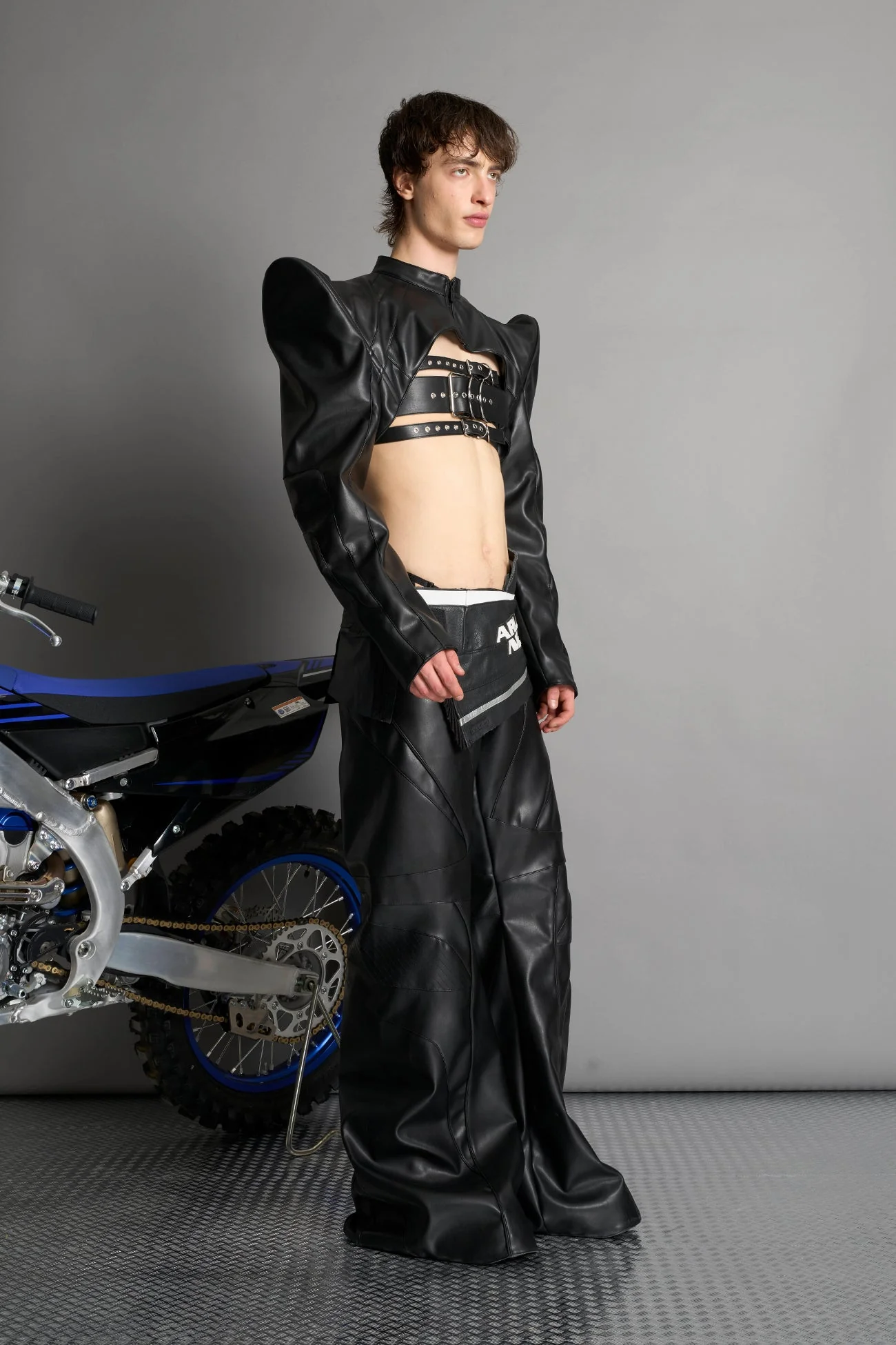 Spike Moto Bolero Jacket - Image 4