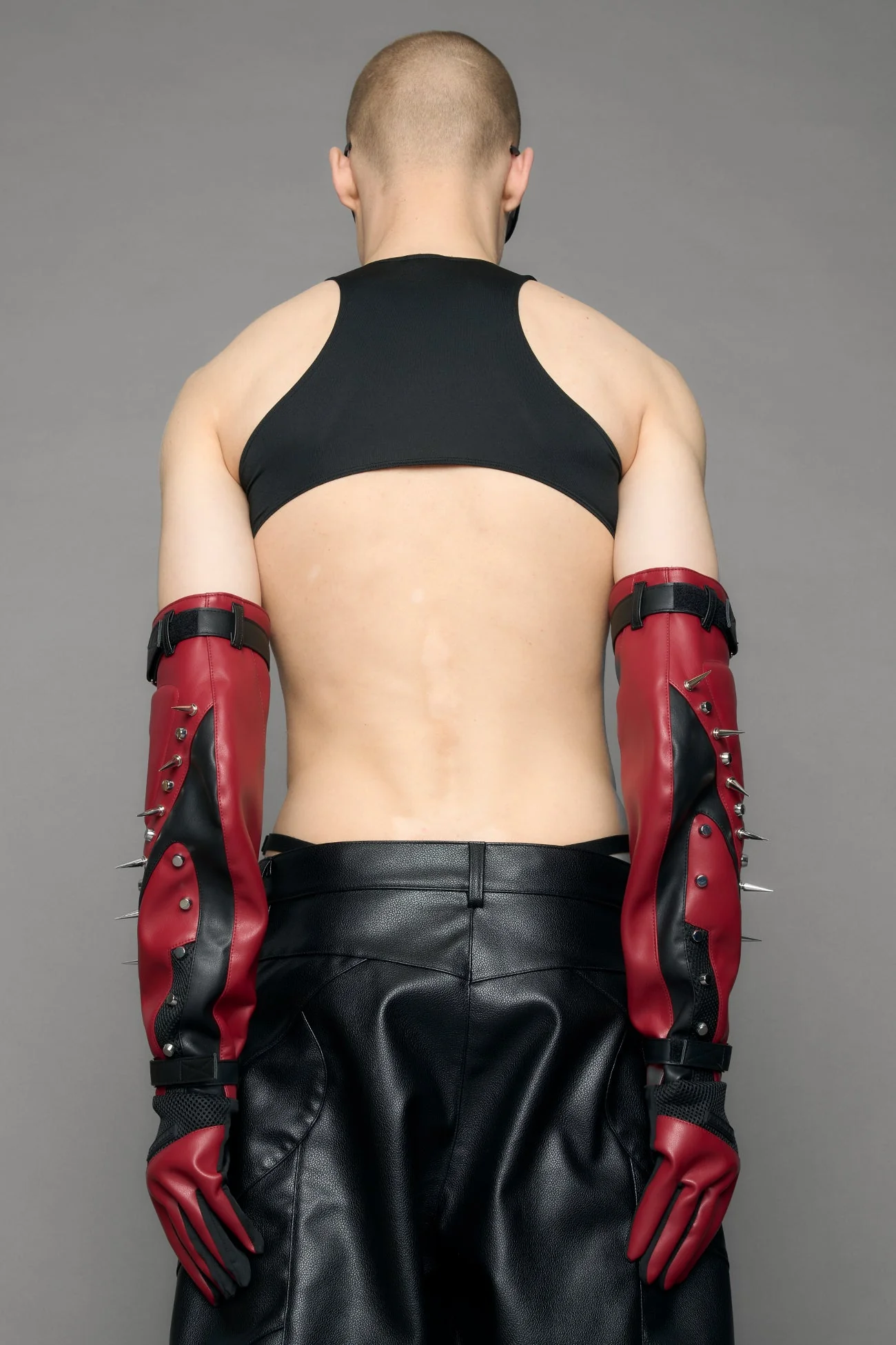 Studded Octane Moto Gloves - Image 7