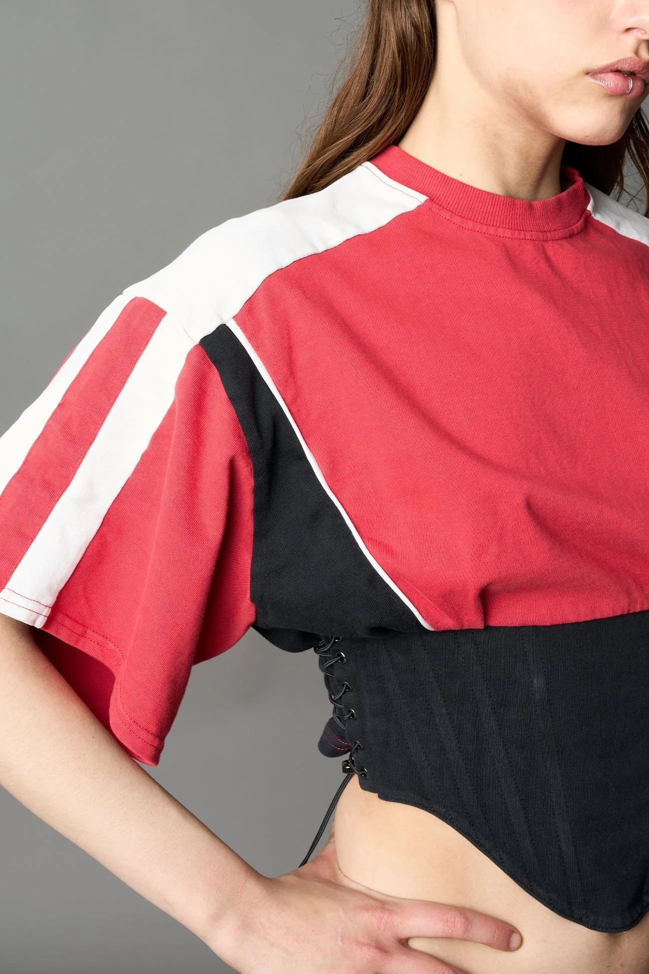 Team Player Corset T-Shirt - Image 15