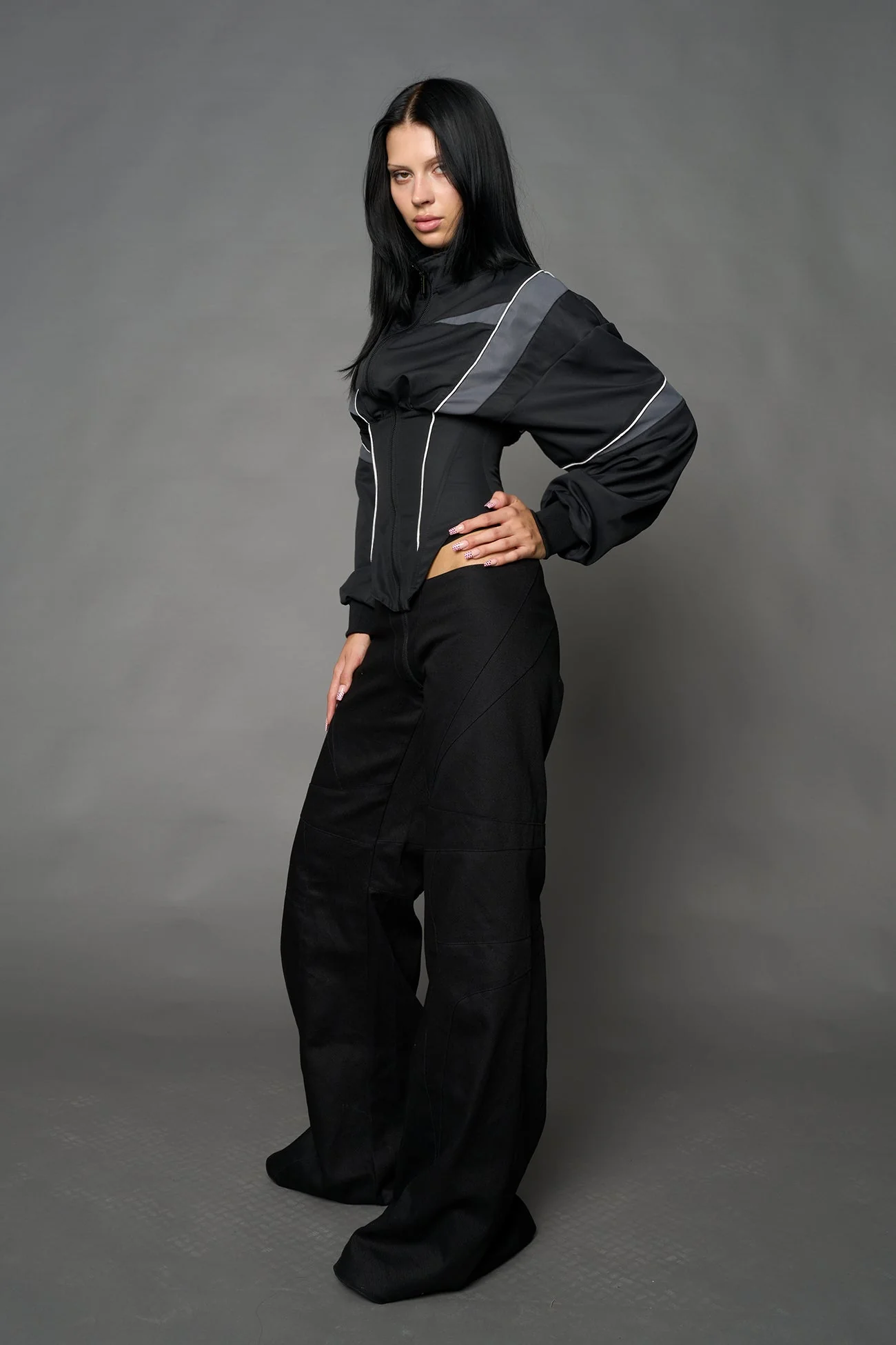 Tracksuit Corset Jacket - Image 4