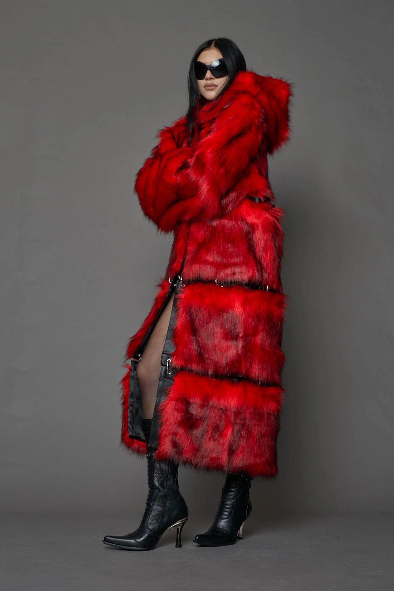 Vip Detachable Faux Fur Coat - Image 10