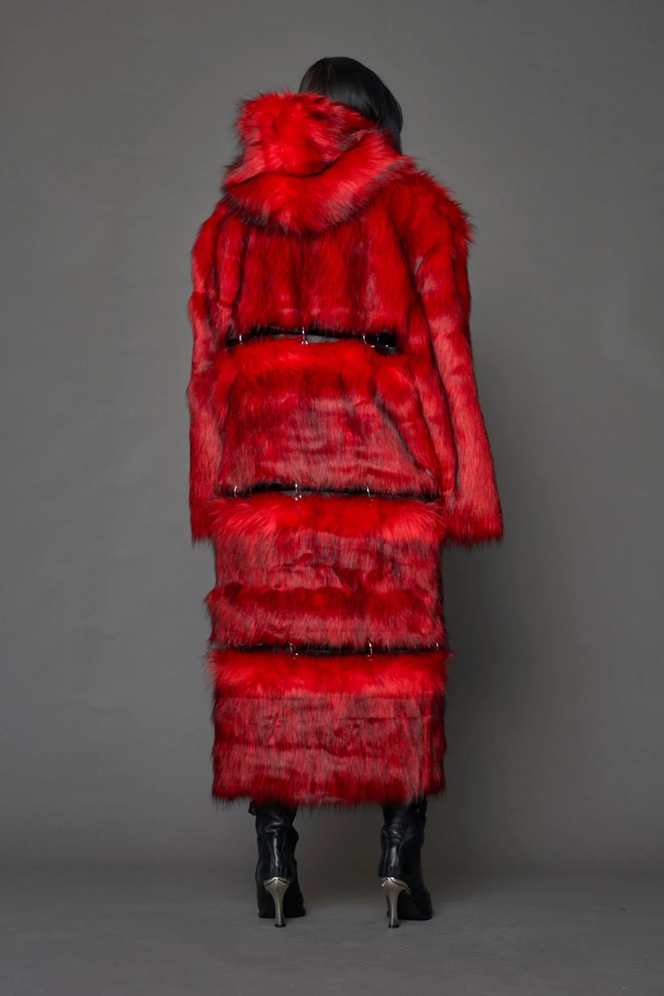 Vip Detachable Faux Fur Coat - Image 11
