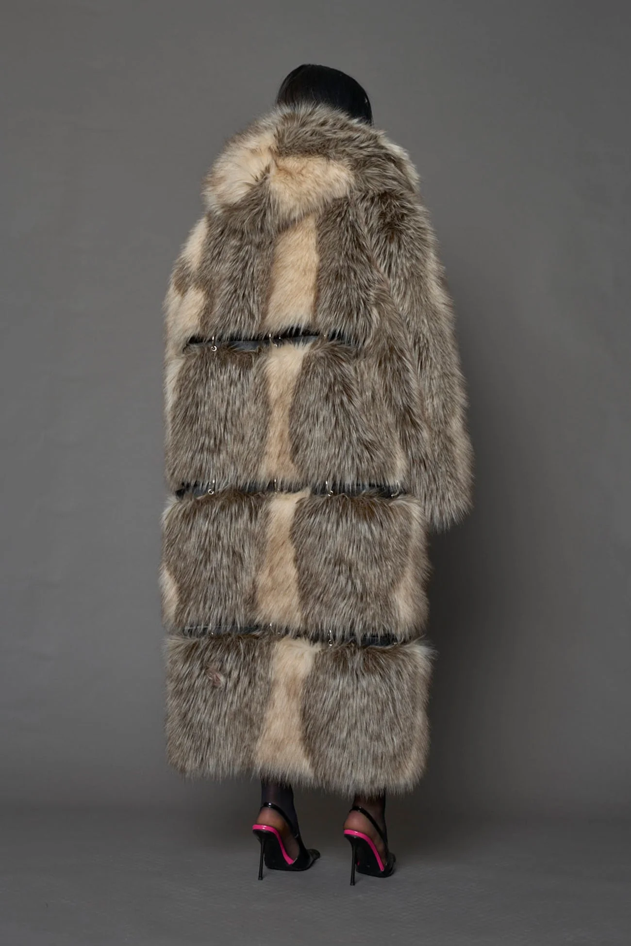 Vip Detachable Faux Fur Coat - Image 18