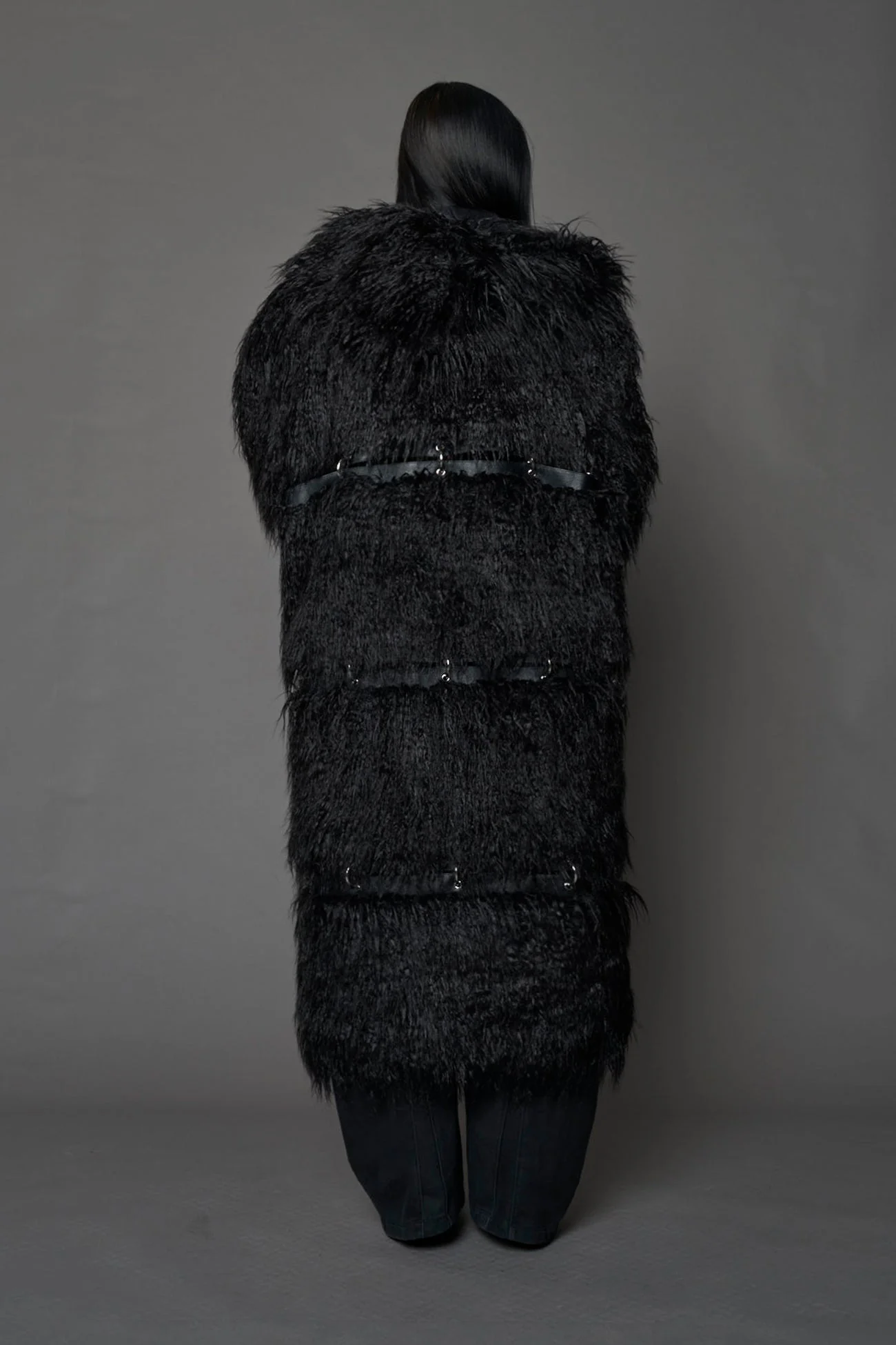 Vip Detachable Faux Fur Coat - Image 4