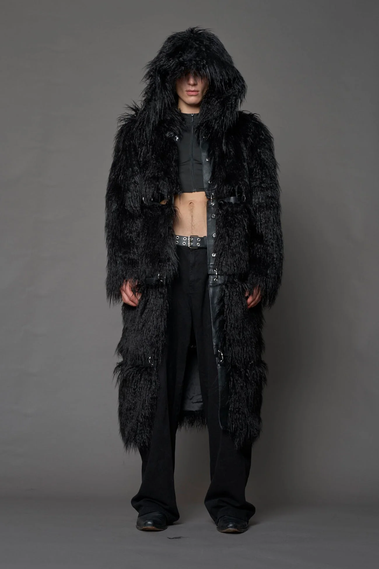 Vip Detachable Faux Fur Coat - Image 6