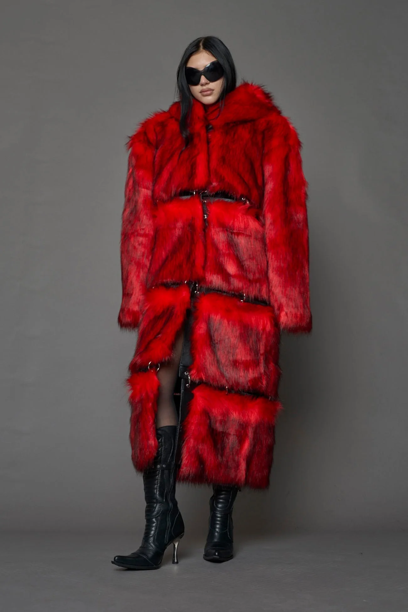 Vip Detachable Faux Fur Coat - Image 8