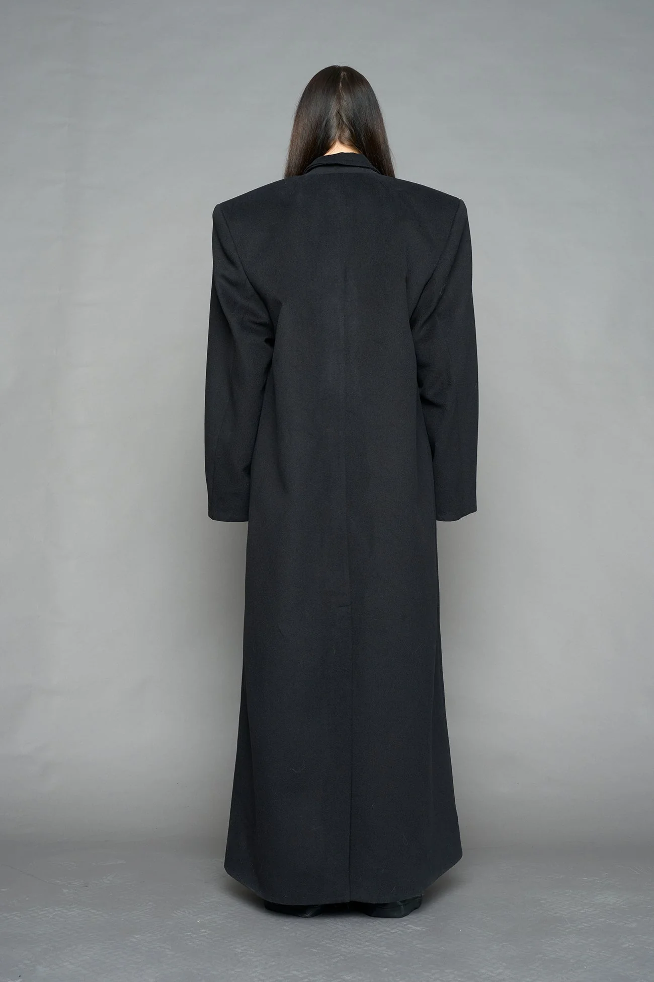 Wool Elongated Blazer Coat - Image 5