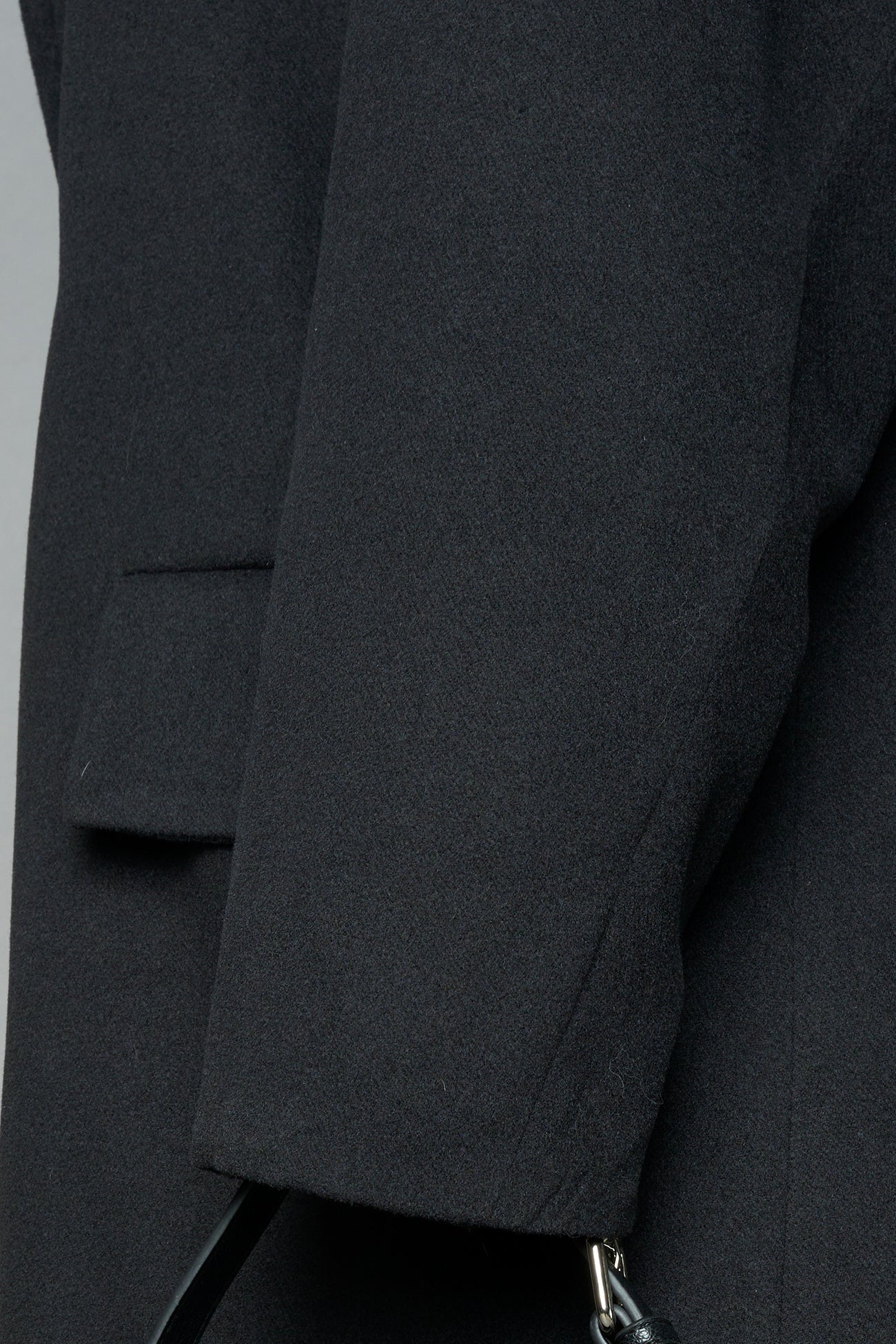 Wool Elongated Blazer Coat - Image 6