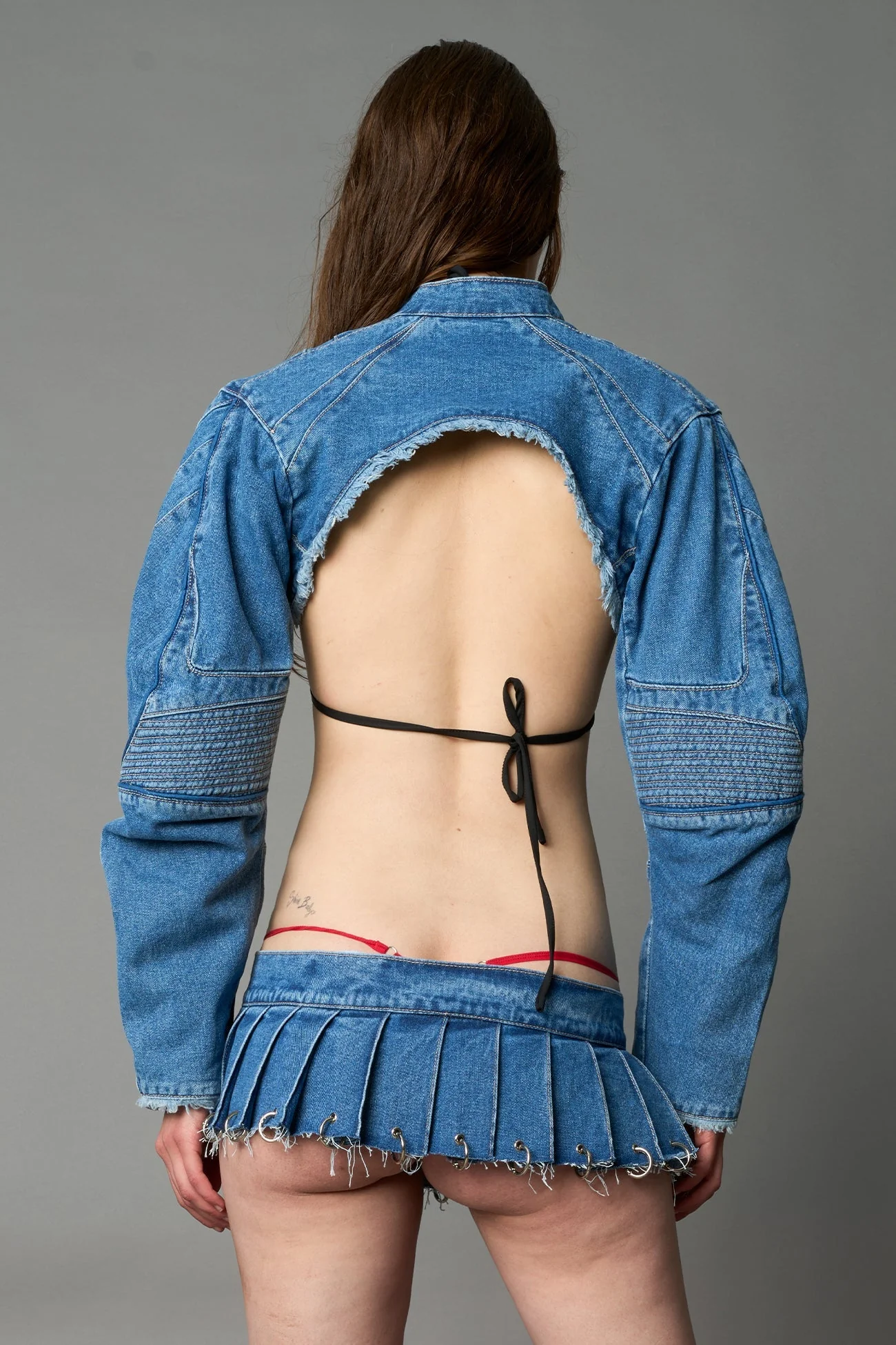 XTC Denim Choker Jacket - Image 14