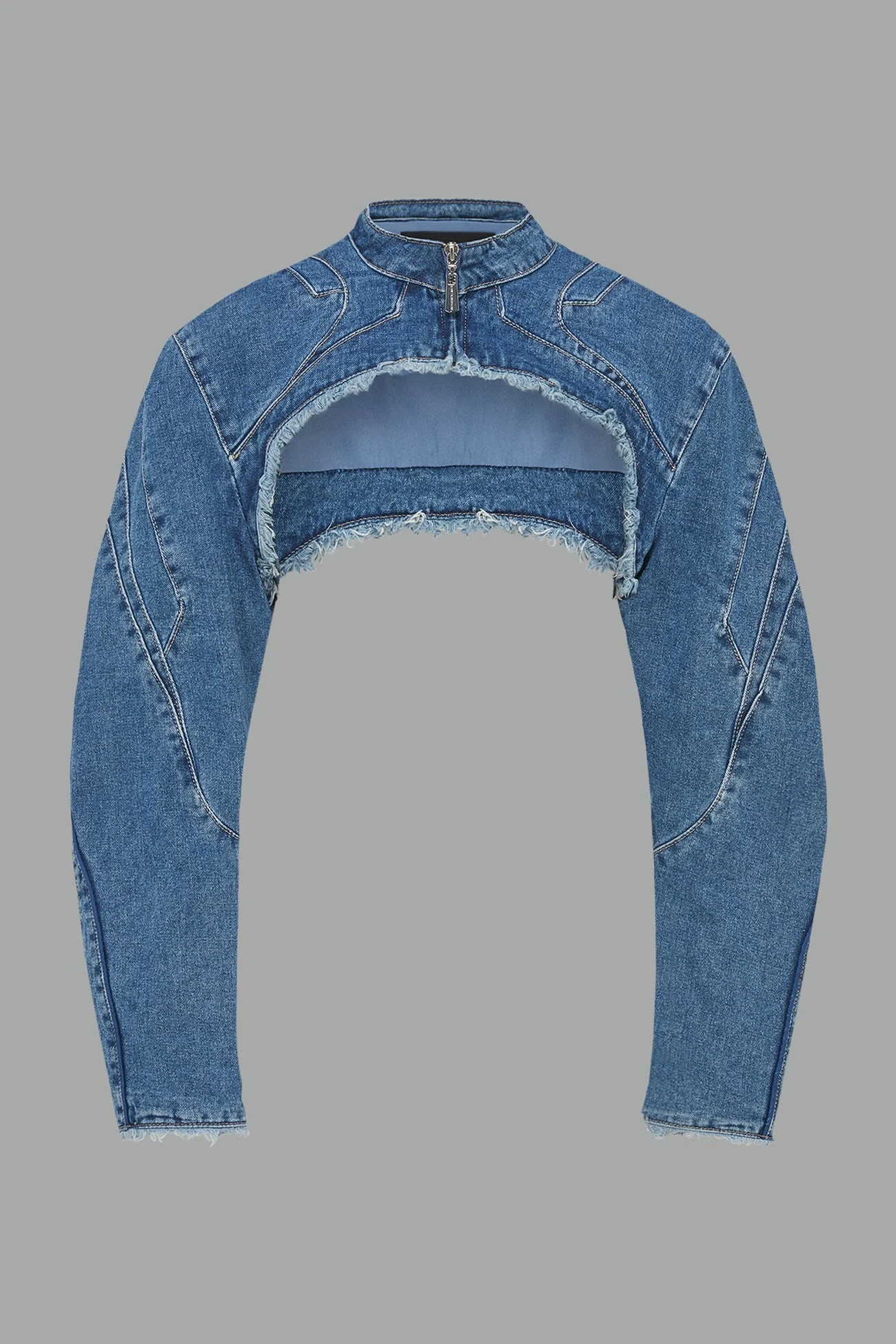 XTC Denim Choker Jacket - Image 16