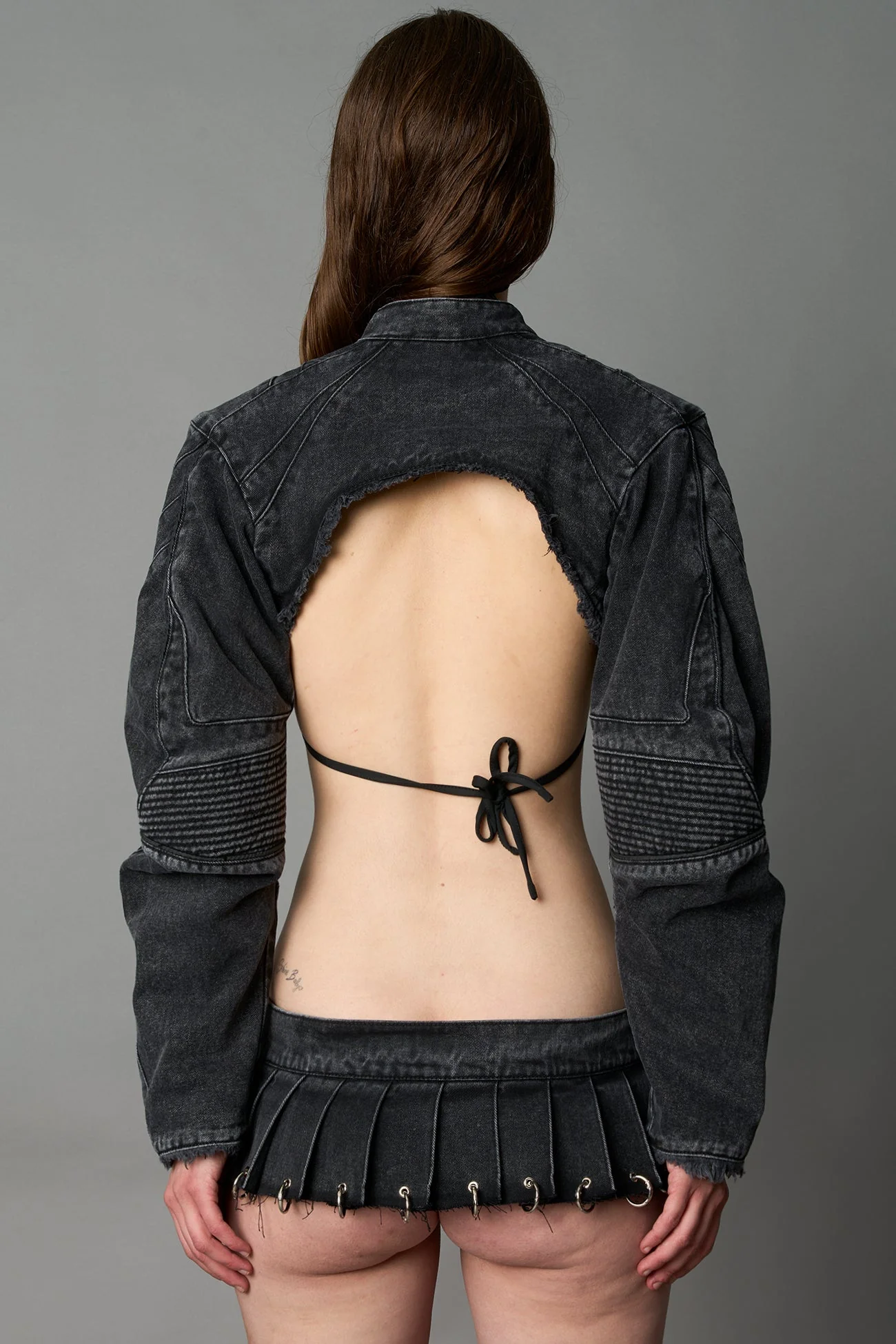 XTC Denim Choker Jacket - Image 3