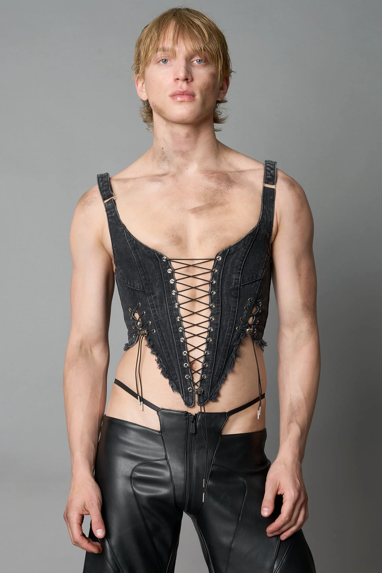 XTC Denim Corset - Image 6