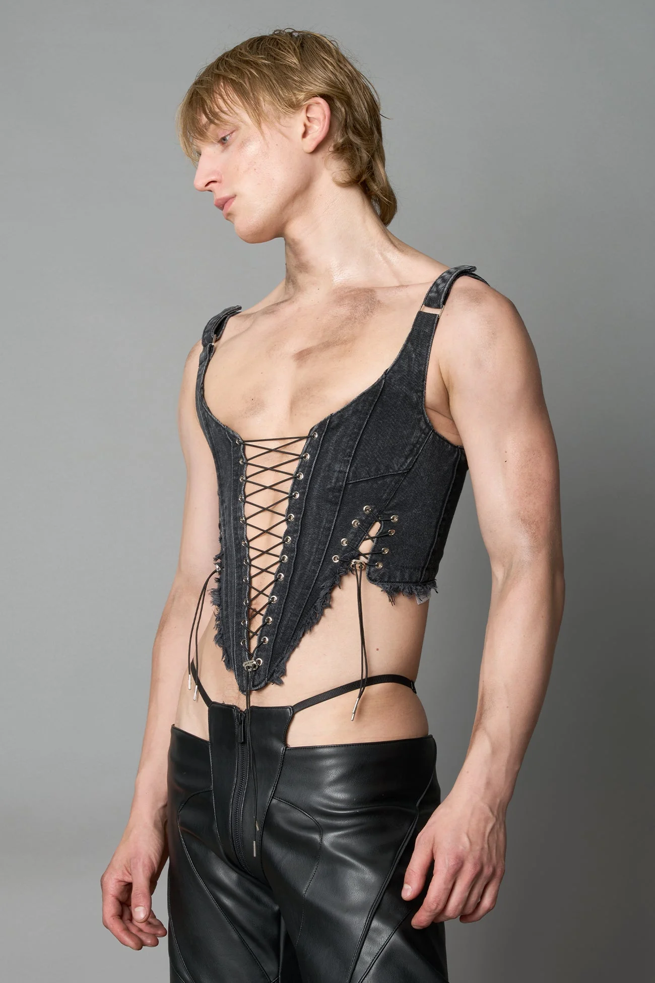 XTC Denim Corset - Image 8