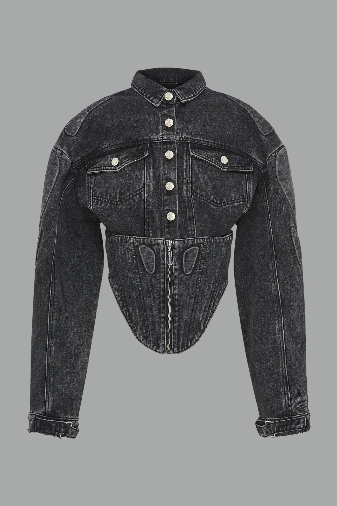 XTC Denim Corset Jacket - Image 3