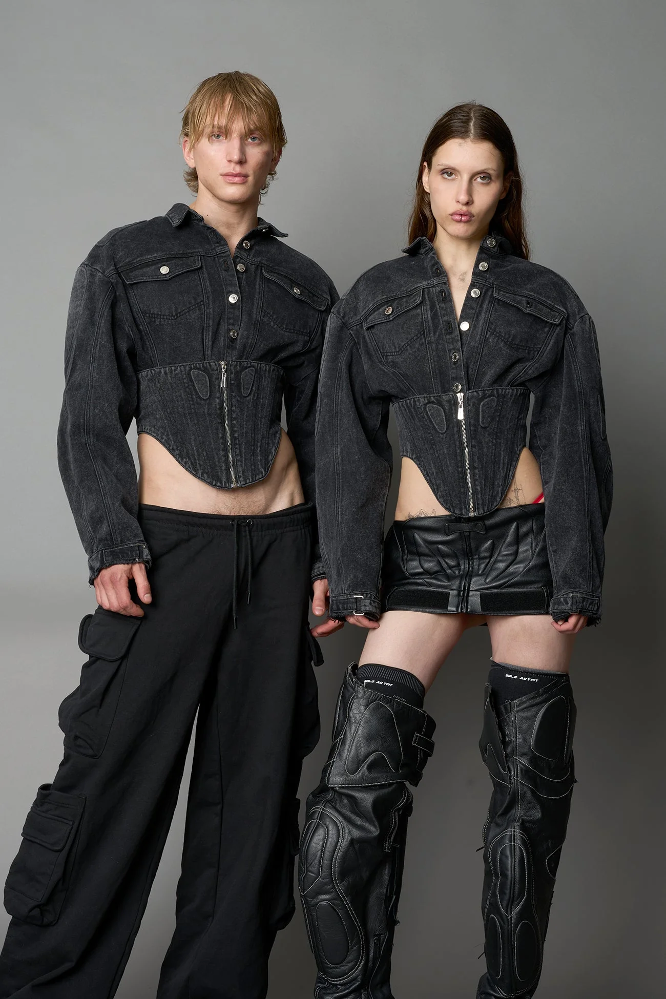 XTC Denim Corset Jacket - Image 4