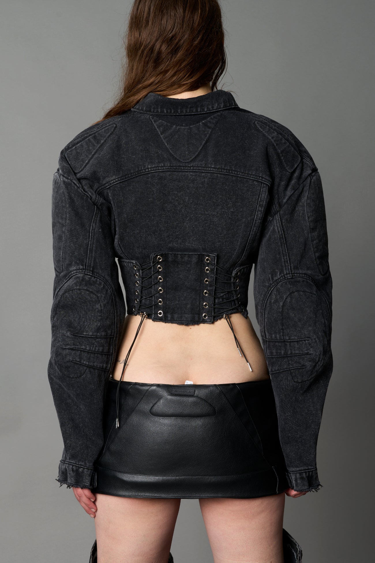 XTC Denim Corset Jacket - Image 5