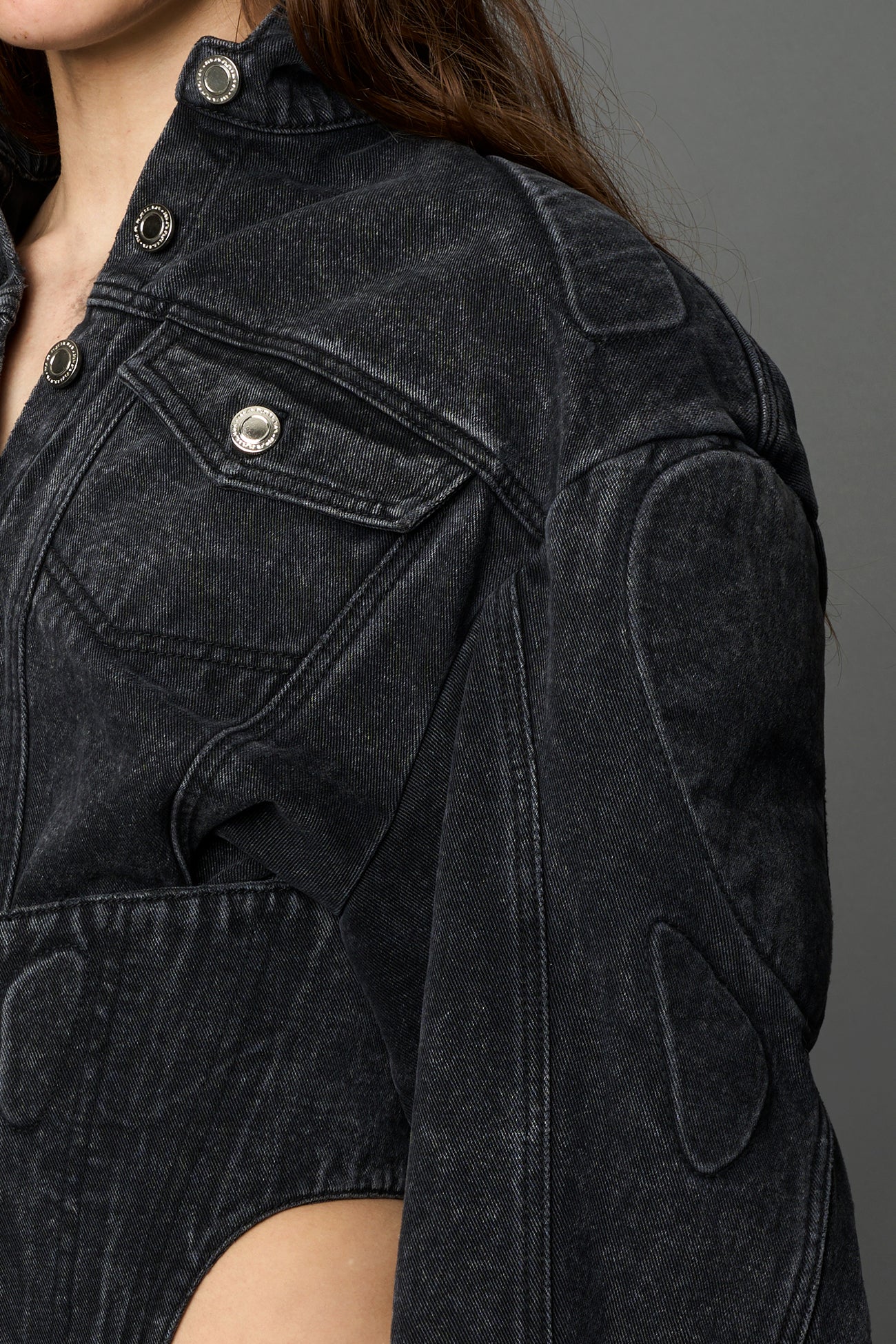XTC Denim Corset Jacket - Image 6
