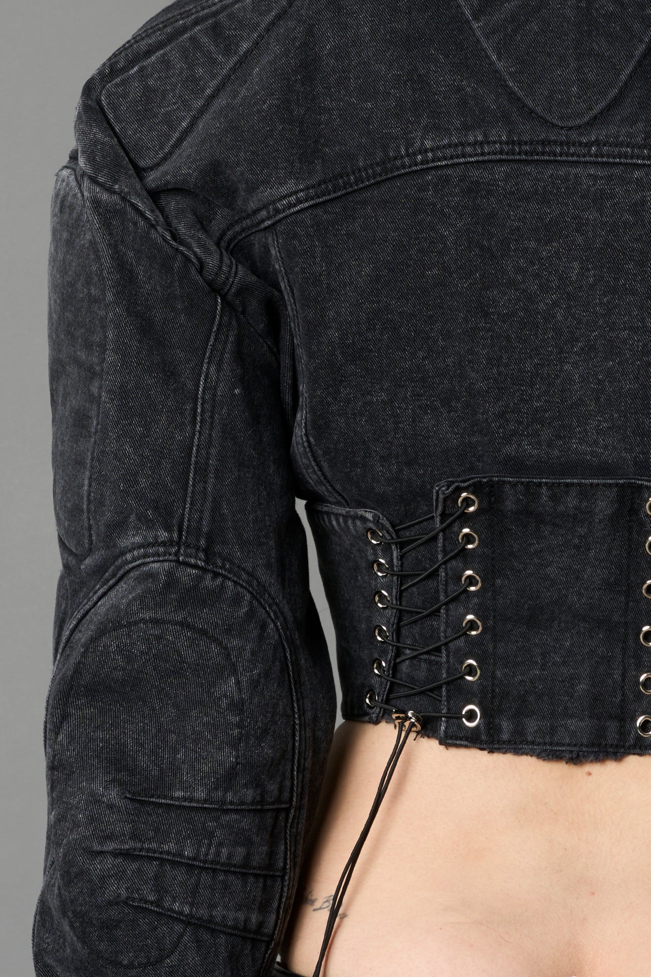 XTC Denim Corset Jacket - Image 7