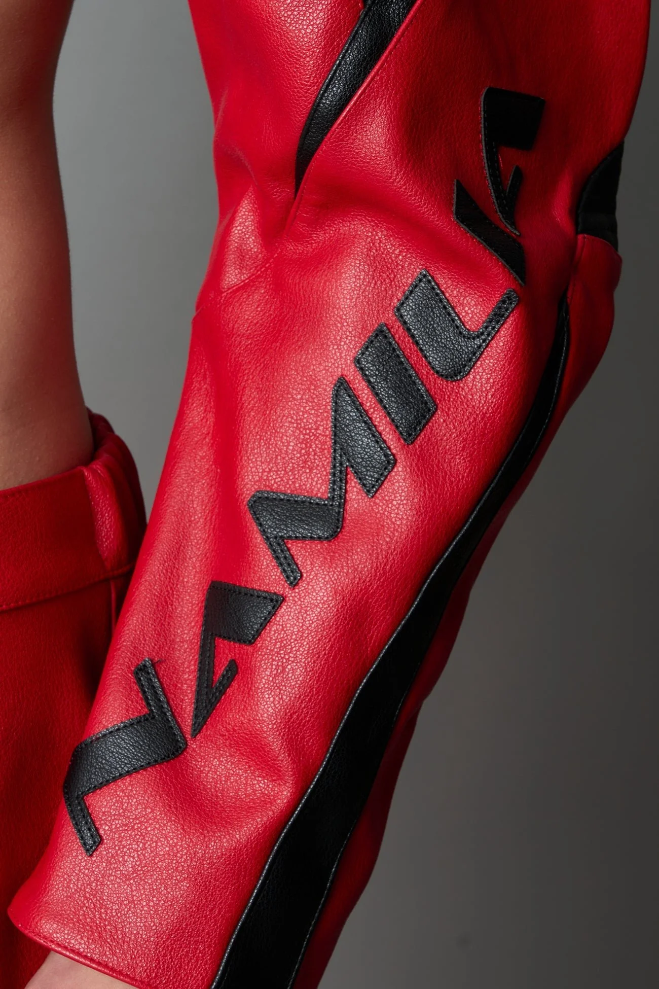 XTC Leather Choker Jacket - Image 14